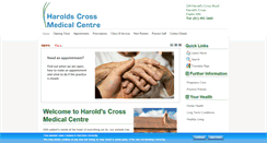 Desktop Screenshot of haroldscrossmedical.ie